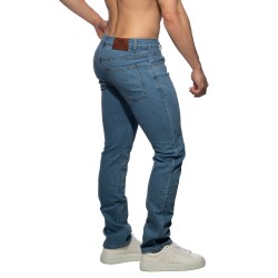 Jean s de la marque ADDICTED - Jeans Straight-Leg - Bleu - Ref : AD1405 C500