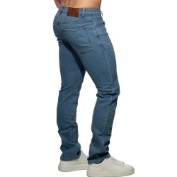 Jean s de la marca ADDICTED - Vaqueros de pierna recta - Azul - Ref : AD1405 C500
