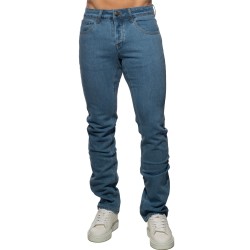 Jean s de la marque ADDICTED - Jeans Straight-Leg - Bleu - Ref : AD1405 C500