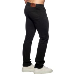 Jean s de la marca ADDICTED - Vaqueros de pierna recta - negros - Ref : AD1405 C10