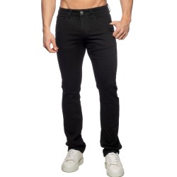 Jean s de la marca ADDICTED - Vaqueros de pierna recta - negros - Ref : AD1405 C10