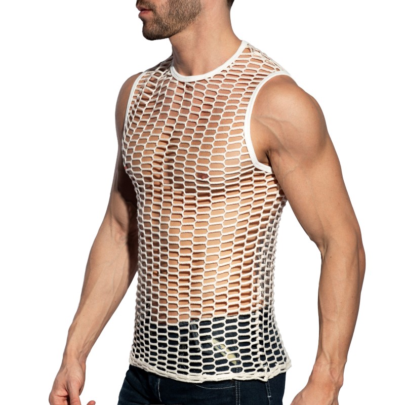 Tirantes de la marca ES COLLECTION - Techo de tanque de línea de pesca - Marfil - Ref : TS365 C02