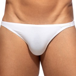 Thong of the brand ADDICTED - Cotton thong - white - Ref : AD986 C01
