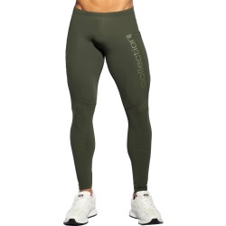 Caleçon long de la marque ES COLLECTION - Leggings Vertex - Kaki - Ref : SP351 C12