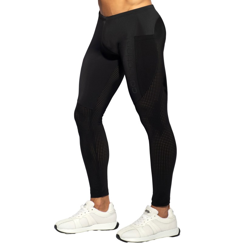  Long Johns de la marca ES COLLECTION - Leggings Vértice - Negro - Ref : SP351 C10