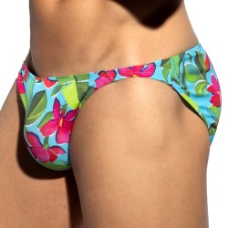Brief of the brand ES COLLECTION - Bold Flowers Limited Edition Bikini - Turquoise - Ref : UN662 C08