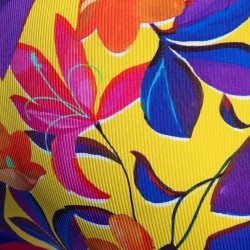 Slip, Tanga de la marque ES COLLECTION - Bikini Bold Flowers Edition Limitée - Jaune - Ref : UN662 C03