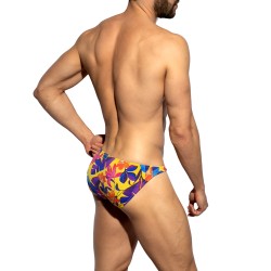 Slip del marchio ES COLLECTION - Bold Flowers Edizione Limitata Bikini - Giallo - Ref : UN662 C03