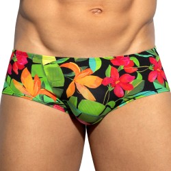 Slip der Marke ES COLLECTION - Bold Flowers Limited Edition Brief - Schwarz - Ref : UN663 C10