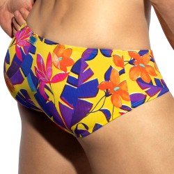 Slip de la marca ES COLLECTION - Bold Flowers Edición Limitada Brief - Amarillo - Ref : UN663 C03