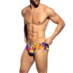 Slip, Tanga de la marque ES COLLECTION - Slip Bold Flowers Edition Limitée - Jaune - Ref : UN663 C03