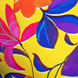 String de la marque ES COLLECTION - String Bold Flowers Edition Limitée - Jaune - Ref : UN664 C03