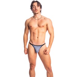 Thong of the brand L HOMME INVISIBLE - Azzuro - G-String Striptease L Homme Invisible - Ref : UW21X AZZ B25