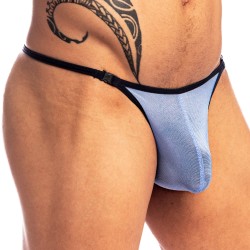 Thong of the brand L HOMME INVISIBLE - Azzuro - G-String Striptease L Homme Invisible - Ref : UW21X AZZ B25