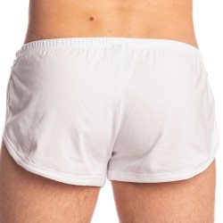 Short de la marque L HOMME INVISIBLE - Playroom - Short Striptease L homme Invisible - Blanc - Ref : HW195 PLA 002