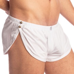 Short de la marque L HOMME INVISIBLE - Playroom - Short Striptease L homme Invisible - Blanc - Ref : HW195 PLA 002