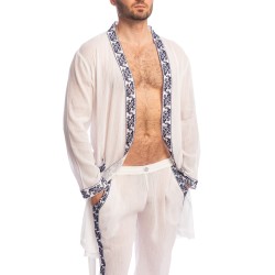 Patmos - Vestaglia ricamata L'Homme Invisible - L'Homme Invisible :...