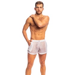 Chantilly - Pantaloncini Fluidi L'Homme Invisible - Bianco - L'Homm...