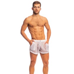 Chantilly - Pantaloncini Fluidi L'Homme Invisible - Bianco - L'Homm...