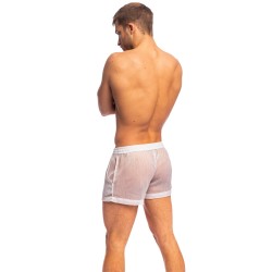 Chantilly - Pantaloncini Fluidi L'Homme Invisible - Bianco - L'Homm...