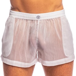 Chantilly - Pantaloncini Fluidi L'Homme Invisible - Bianco - L'Homm...