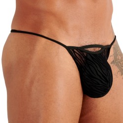 String de la marque WOH - G-String Personal Allure WOH - Noir - Ref : 463045 0004