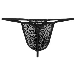 String de la marque WOH - G-String Personal Allure WOH - Noir - Ref : 463045 0004