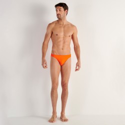 Slip de bain de la marque HOM - Micro Slip de bain HOM Sea life - orange - Ref : 402533 1035