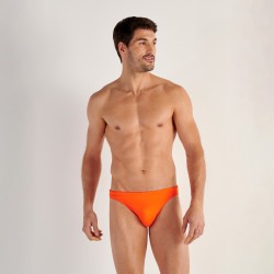 Slip de bain de la marque HOM - Micro Slip de bain HOM Sea life - orange - Ref : 402533 1035