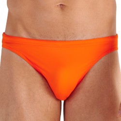 Bagno breve del marchio HOM - Micro Swim Briefs HOM Sea life - orange - Ref : 402533 1035
