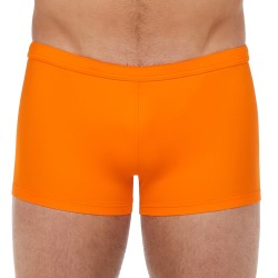 Calzoncillos Boxer, baño Shorty de la marca HOM - Calçotes bóxers de baño HOM Sea Life - Naranja - Ref : 402535 1035