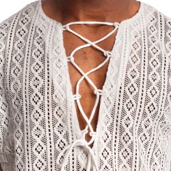 Haut lounge der Marke L HOMME INVISIBLE - Nireo - Kordelband oben L Homme Invisible - Ref : RW04 NIR 002