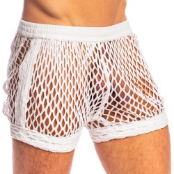 Short of the brand L HOMME INVISIBLE - Zephiro - L Homme Invisible White Shorts - Ref : HW132 ZEP 002