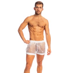 Short of the brand L HOMME INVISIBLE - Zephiro - L Homme Invisible White Shorts - Ref : HW132 ZEP 002