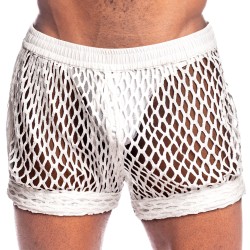 Kurze der Marke L HOMME INVISIBLE - Zephiro - L Homme Invisible Weiße Shorts - Ref : HW132 ZEP 002