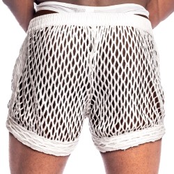 Kurze der Marke L HOMME INVISIBLE - Zephiro - L Homme Invisible Weiße Shorts - Ref : HW132 ZEP 002