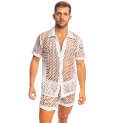 Shirt of the brand L HOMME INVISIBLE - Zephiro - L Homme Invisible White Shirt - Ref : HW167 ZEP 002