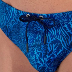 Slip de bain de la marque HOM - Mini Slip de Bain Panarea HOM - Ref : 403189 P0BI