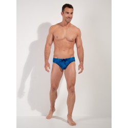 Slip de bain de la marque HOM - Mini Slip de Bain Panarea HOM - Ref : 403189 P0BI