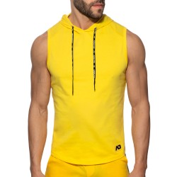Hoody Band Cotton - yellow - ADDICTED : sale of Tank top for men AD...