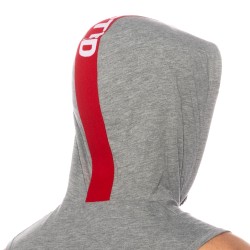 Hoody Band Cotton - gris - ADDICTED : vente débardeurs homme ADDICTED