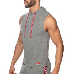 Banda con cappuccio Cotton - grigio - ADDICTED : vendita di Canotta...