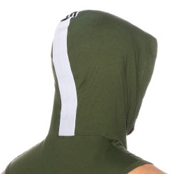 Hoody Band Cotton - kaki - ADDICTED : vente débardeurs homme ADDICTED