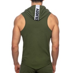 Hoody Band Cotton - kaki - ADDICTED : vente débardeurs homme ADDICTED