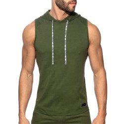 Hoody Band Cotton - khaki - ADDICTED : sale of Tank top for men ADD...