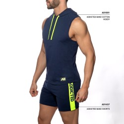 Tank top of the brand ADDICTED - Hoody Band Cotton - navy - Ref : AD1001 C09 