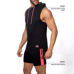 Débardeur de la marque ADDICTED - Hoody Band Cotton - noir - Ref : AD1001 C10
