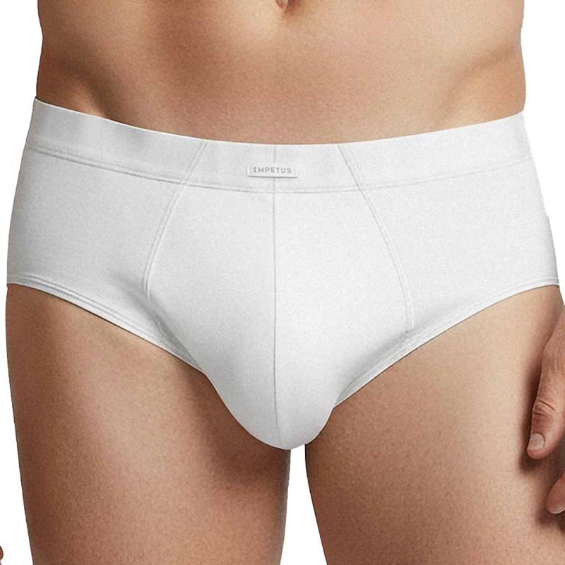 Slip IMPETUS en Coton Modal - Blanc - Impetus : vente slips et band...