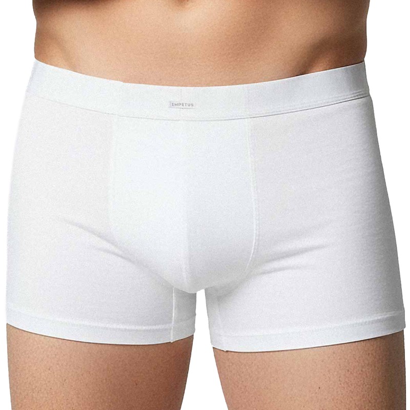 Boxer IMPETUS en Coton Modal - Blanc - Impetus : vente shorty boxer...
