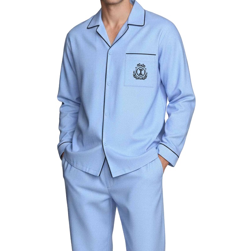 IMPETUS Classic Open Pajamas in Cotton - Impetus : sale of Pajamas ...